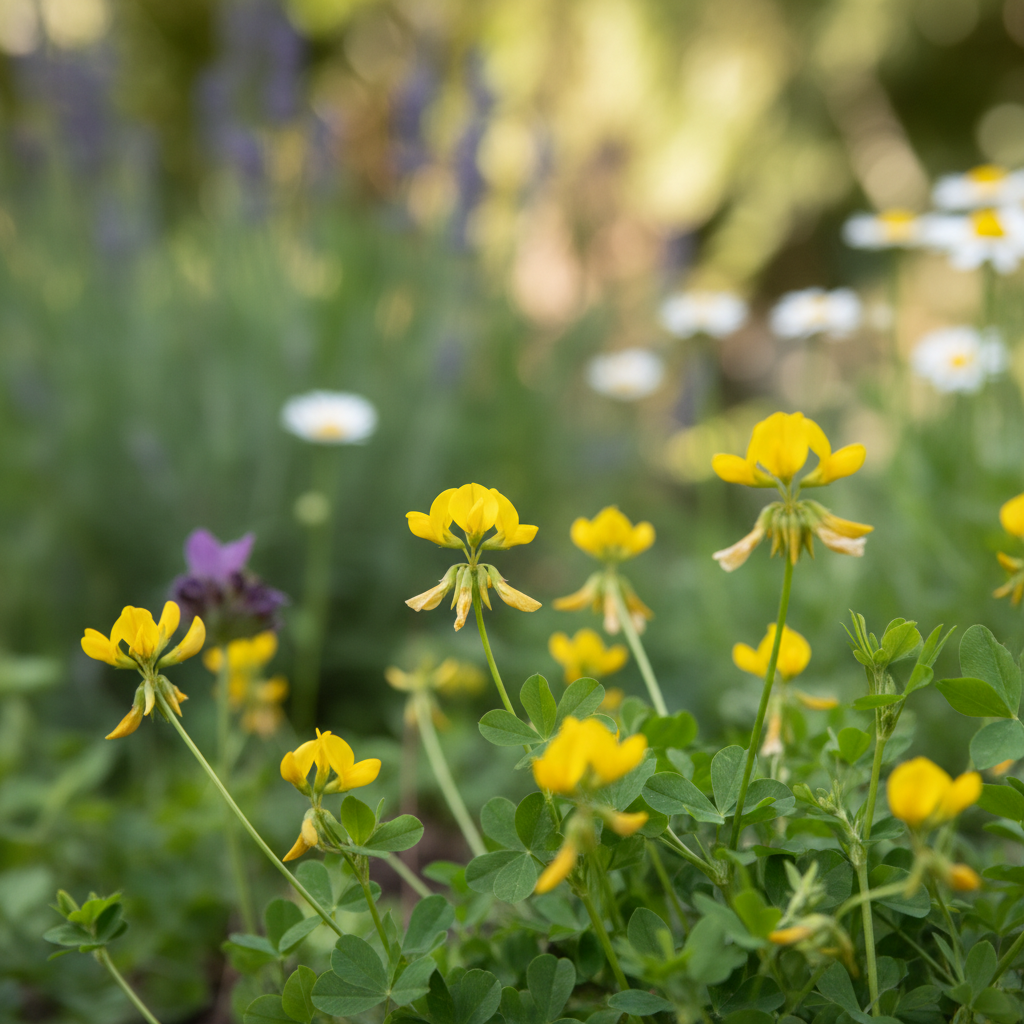 Bird's-foot Trefoil in garden setting