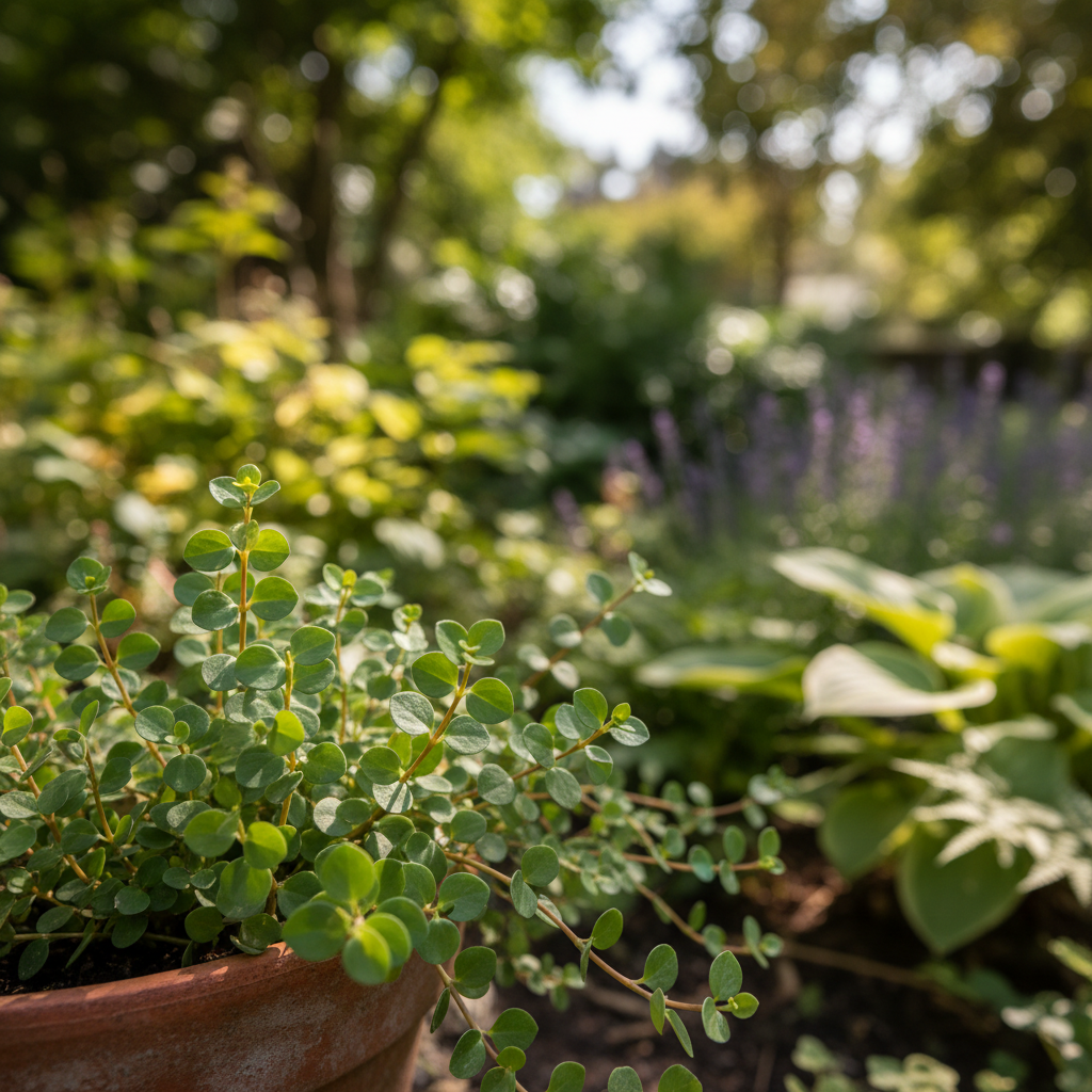 Artillery Plant in garden setting