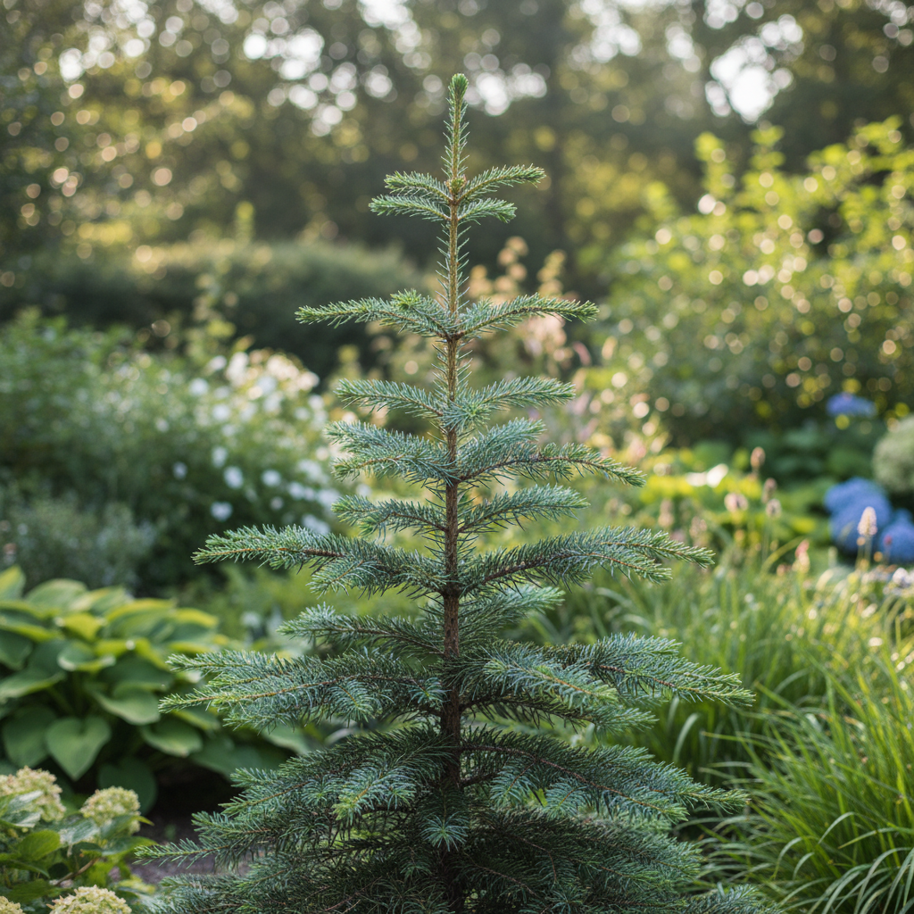 Cedar in garden setting