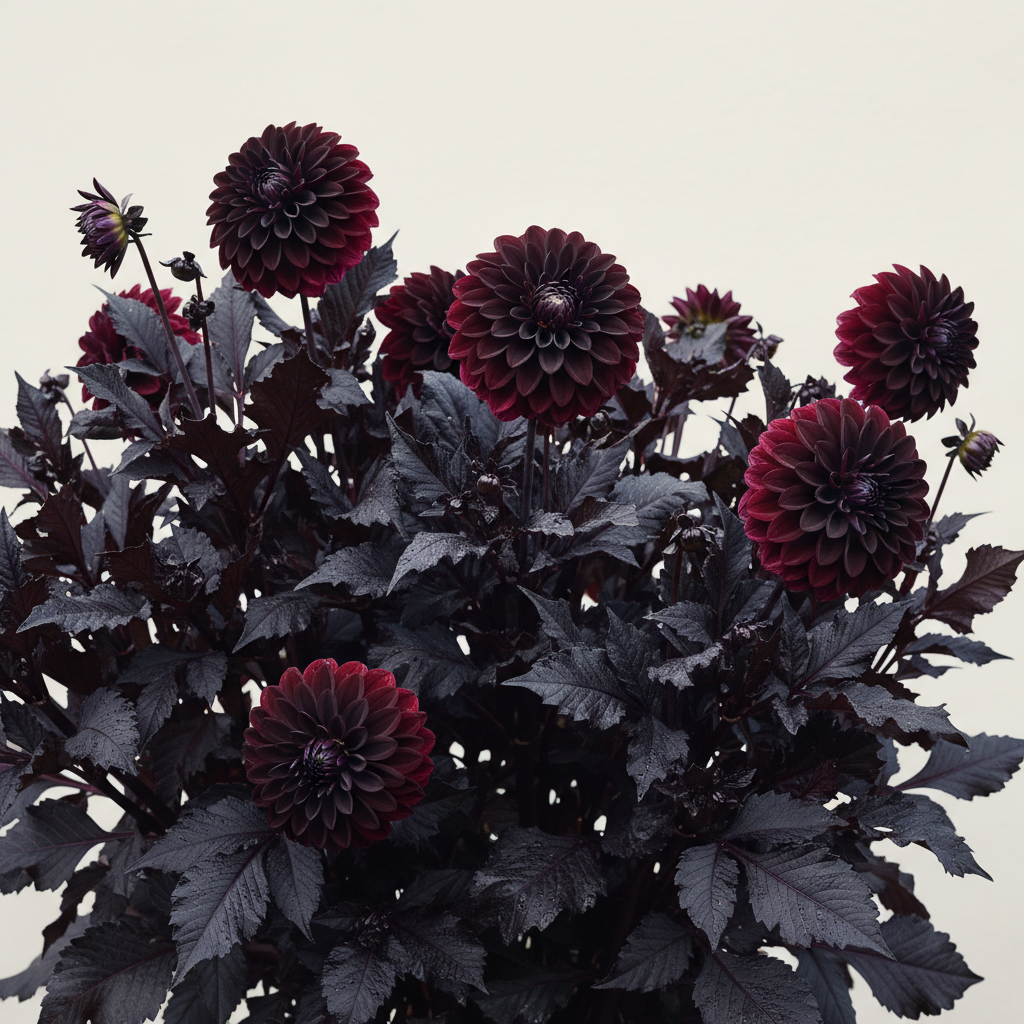 Dahlia ‘Verrone’s Obsidian’