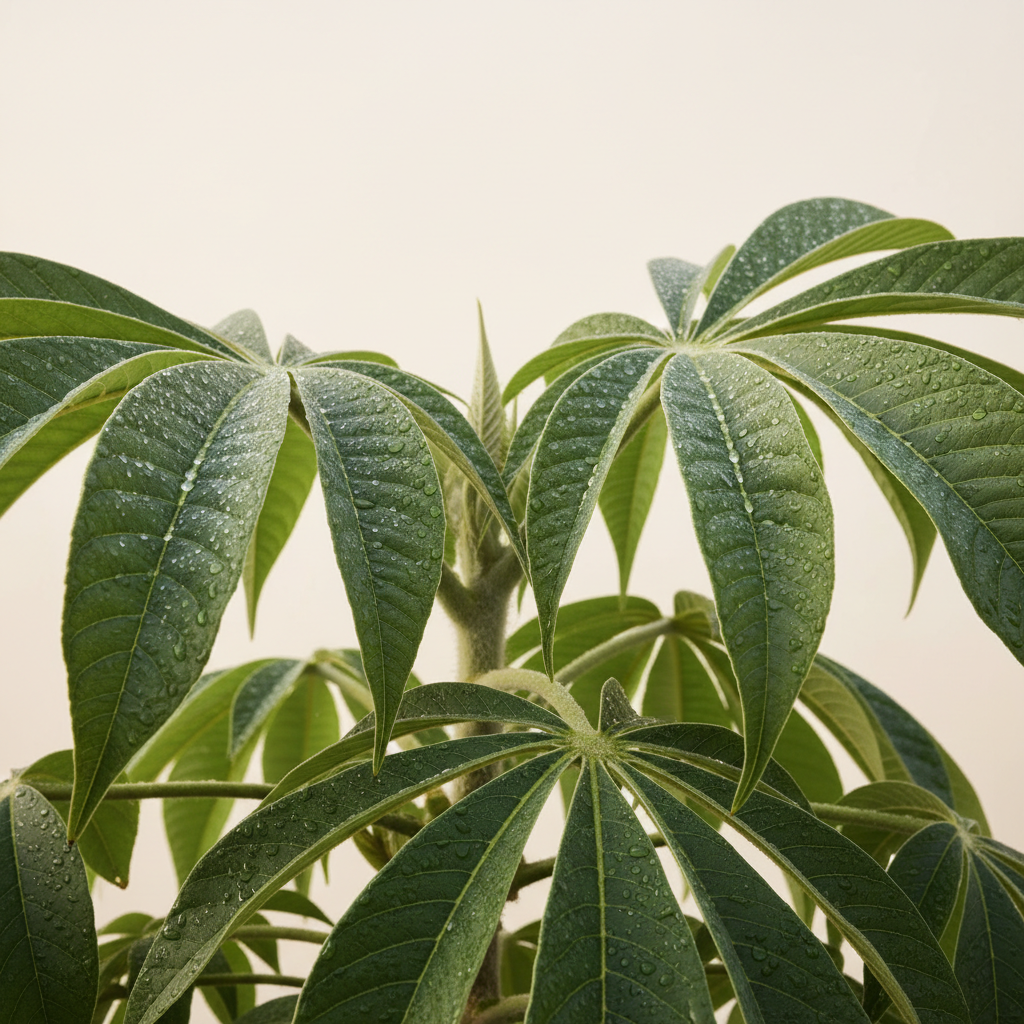 Rice paper plant