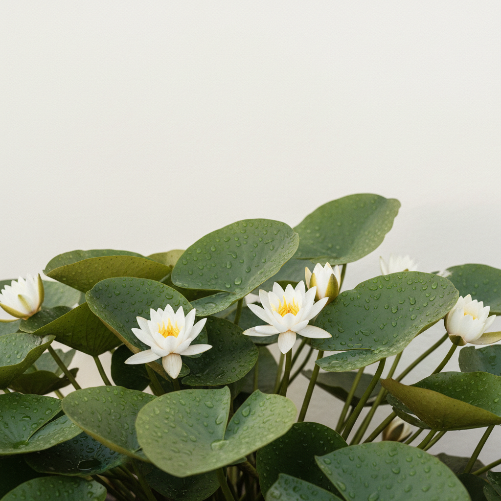 White water lily