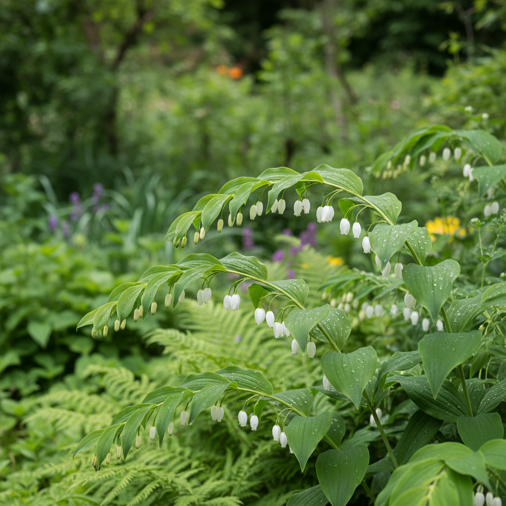 Solomon's Seal in garden setting