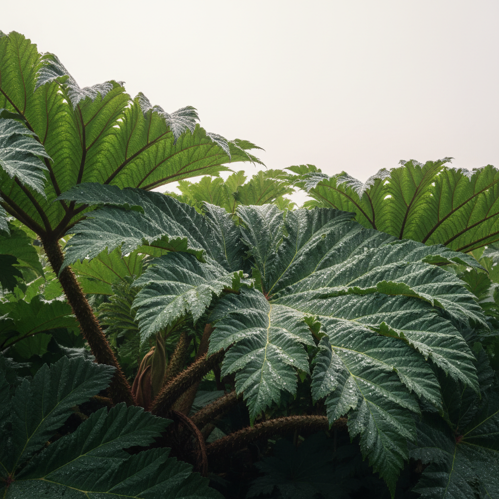 Giant rhubarb