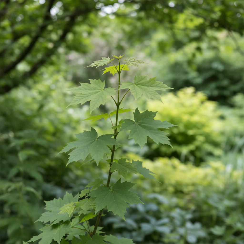 Field Maple in garden setting