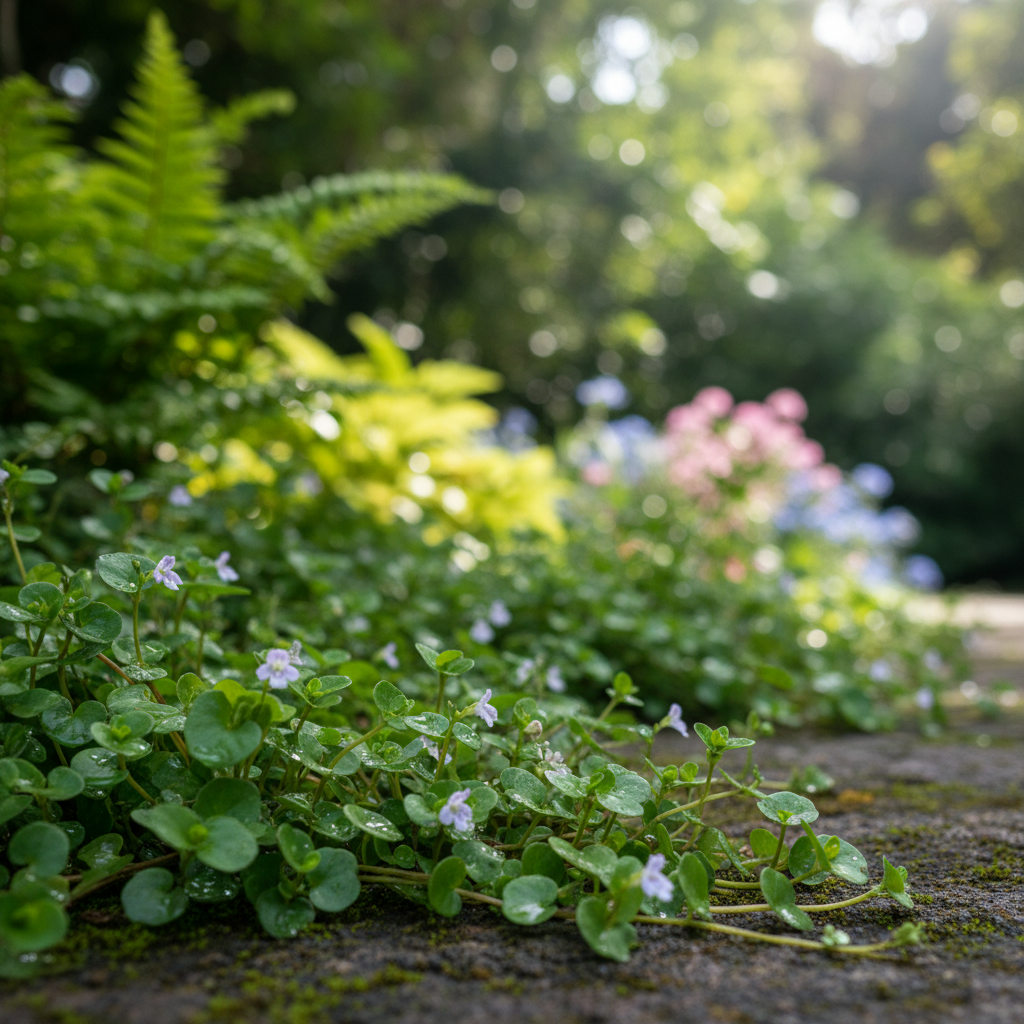 Water Hyssop in garden setting