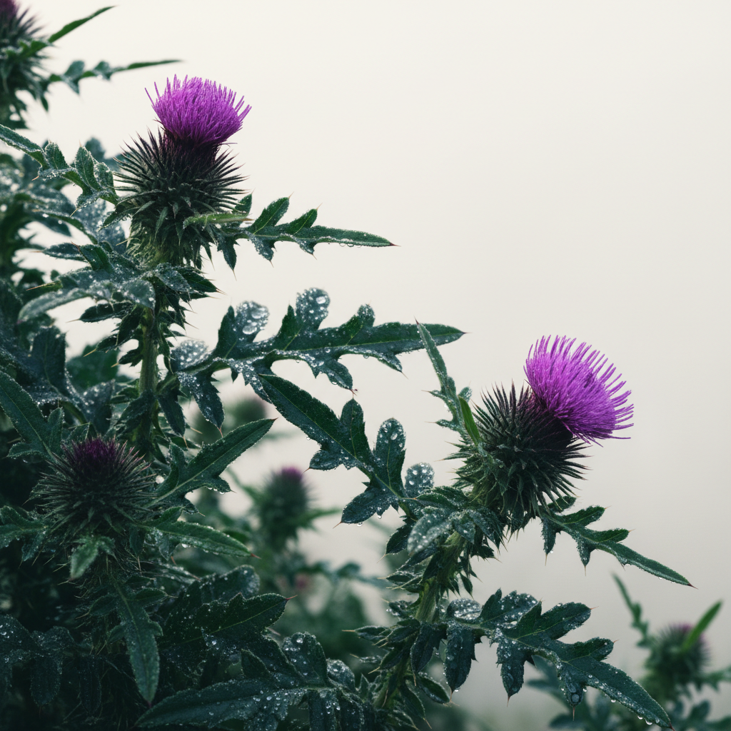 Purple Plume Thistle