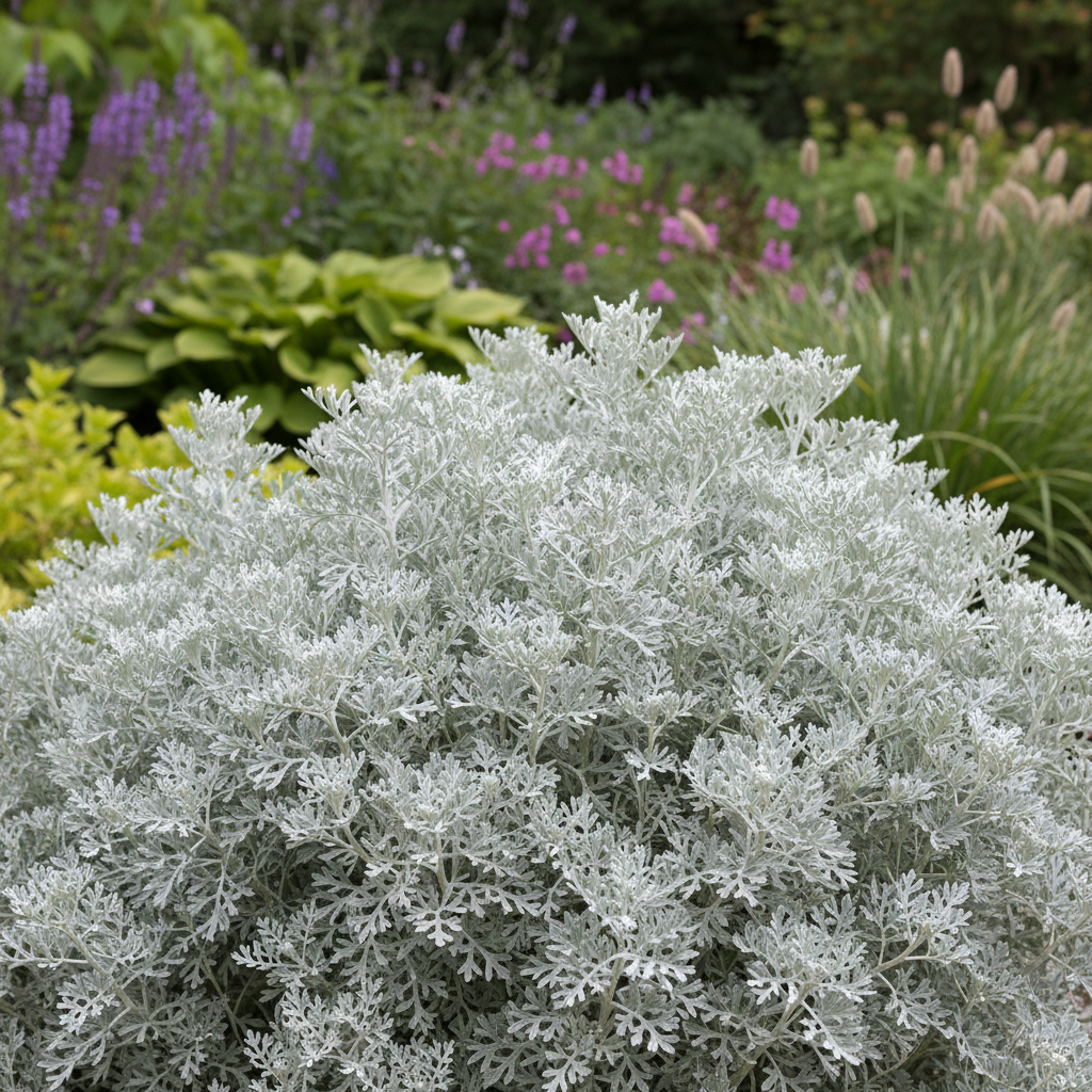 Wormwood in garden setting