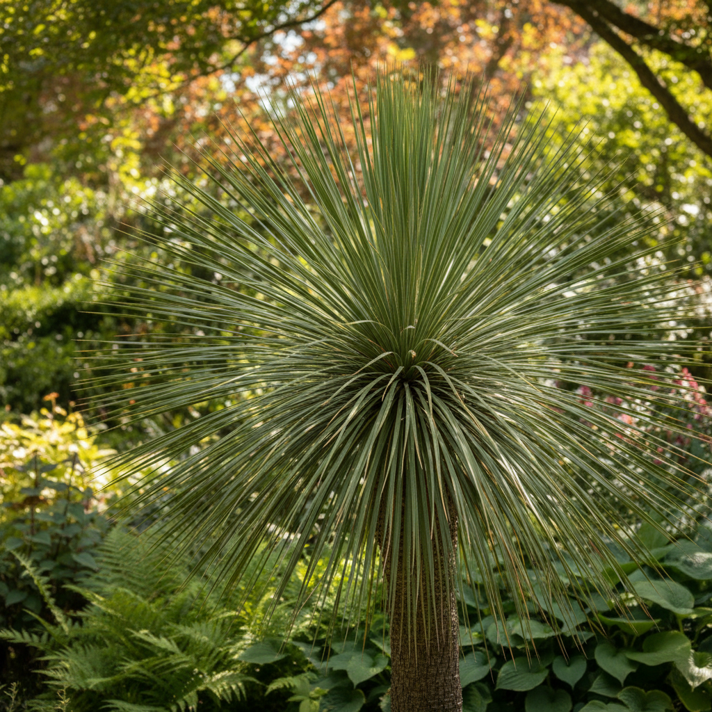 Mexican Grass Tree in garden setting